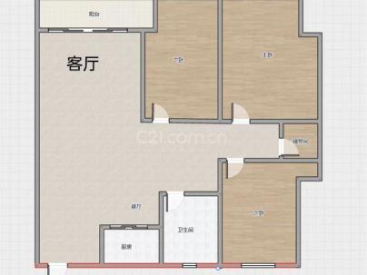 凯悦园（永中单元A-34地块、B-28） 3室 2厅 110平米