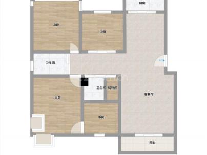 双屿九组团 4室 2厅 138平米