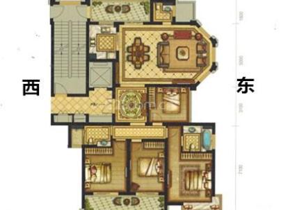 锦天名邸 4室 2厅 167.72平米
