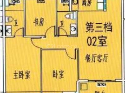麓雅苑（上田F03地块） 2室 1厅 112.21平米