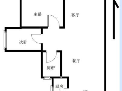 广华家园 2室 1厅 75平米