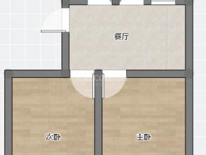 水心藕组团 2室 1厅 63.7平米