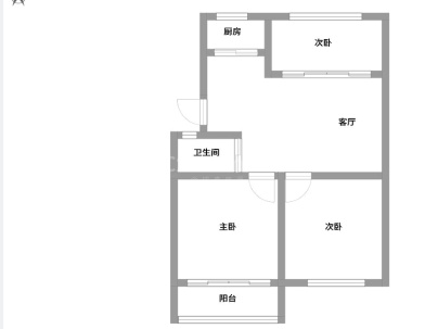 和家锦园 3室 2厅 86平米