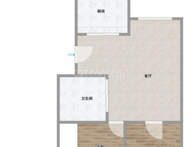 下吕浦8区安富 2室 1厅 68平米