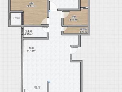 新京都家园 4室 2厅 138平米