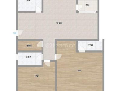 甲里家园一组团 3室 2厅 107平米