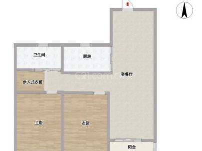 东祥锦园(杨府山北片安置房3号地块) 2室 1厅 80平米