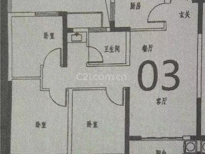 森悦锦园 3室 1厅 90平米