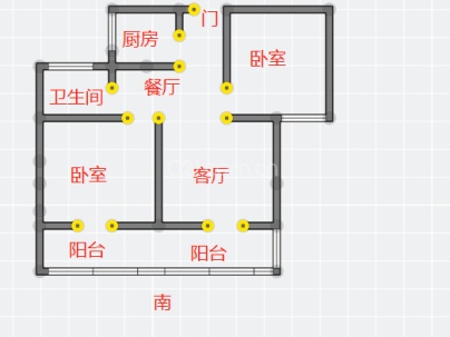 丰昌家园 2室 2厅 85平米