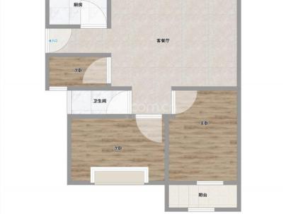 株浦大厦 3室 2厅 115.62平米