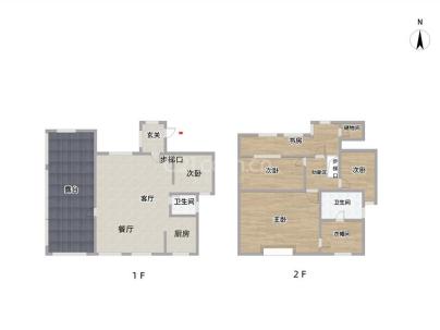 金轩嘉园 5室 3厅 184平米