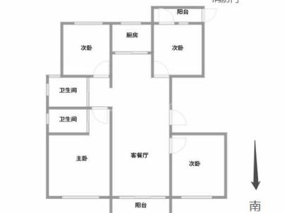 碧桂园珑悦(柏峰里) 4室 2厅 136平米