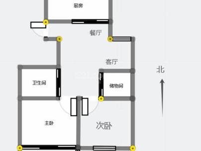 茶院公寓（茶院小区） 2室 1厅 88平米