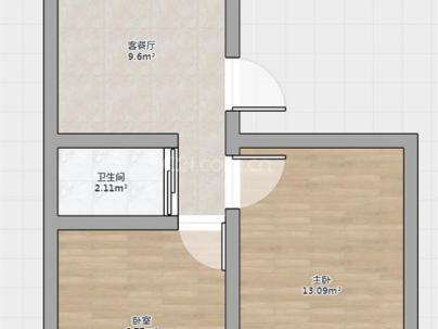 飞虹公寓 2室 1厅 71.33平米