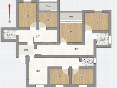 南丽苑（南丽湾） 4室 2厅 160平米