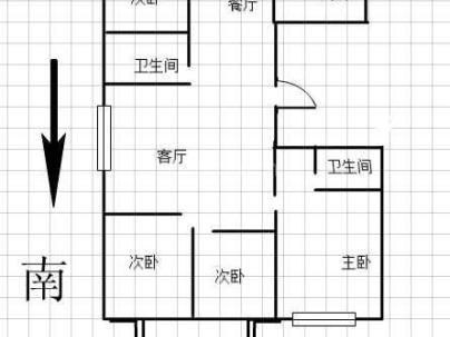 东鸿锦园 4室 2厅 155平米