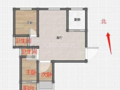 望湖锦苑 3室 2厅 123平米