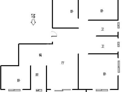 金滨嘉园 3室 1厅 180平米
