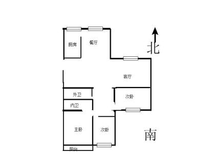 金凯家园 3室 2厅 127平米
