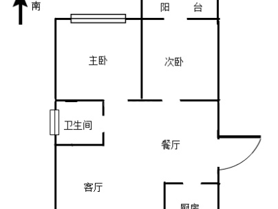 安得家园 2室 2厅 73平米