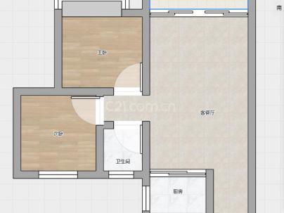 绣源佳苑 2室 2厅 90平米