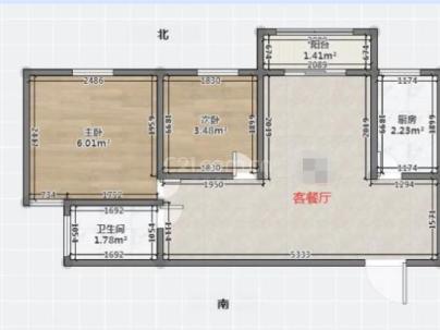 浦桥锦园 2室 1厅 79.11平米