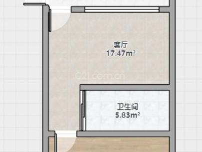 三牌坊 1室 1厅 49.65平米