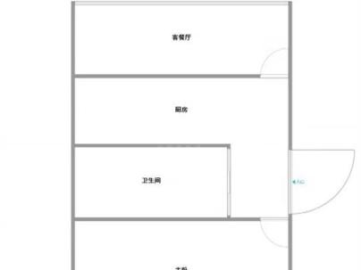 金瑞商厦 1室 1厅 45.49平米