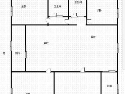 瑞庭家园 3室 2厅 133.58平米