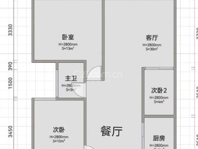 株浦大厦 2室 2厅 101平米