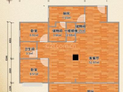 新田园七组团 6室 3厅 240平米