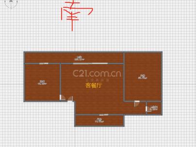 宏地温州望府 2室 1厅 75平米