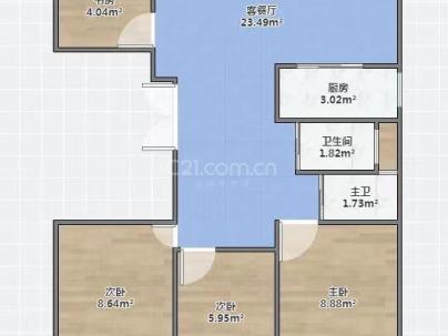 江宸馨园 4室 2厅 153平米