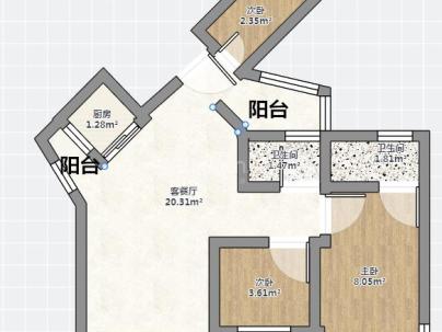 南瓯明园 3室 2厅 131平米