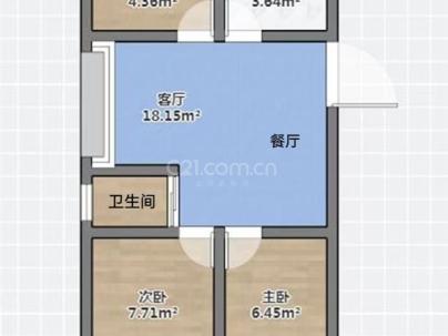 旸诚锦园 3室 2厅 102.4平米