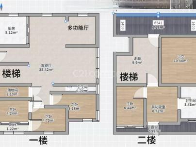 大自然家园二期 5室 3厅 251.4平米