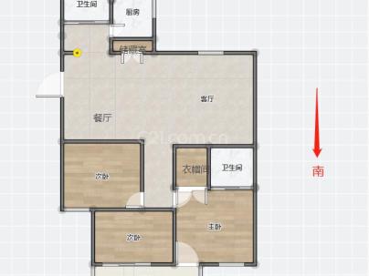 雪景公寓 3室 2厅 123.97平米