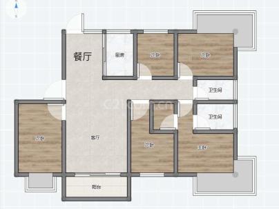 东晟家苑二期 5室 2厅 185.55平米