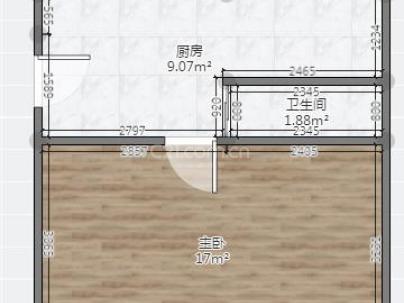 下吕浦7区孔雀 2室 48平米