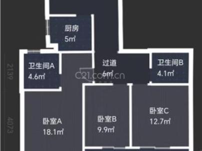 金韵华庭（南塘C-30地块安置房） 3室 2厅 143平米