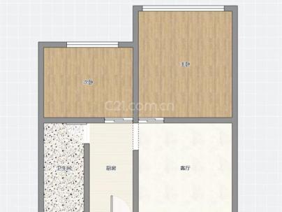 水心竹组团 2室 1厅 40平米