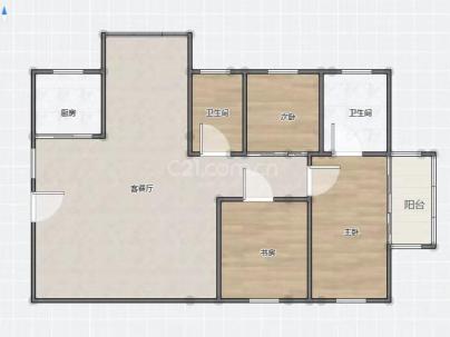 金迅达小区 3室 2厅 146平米