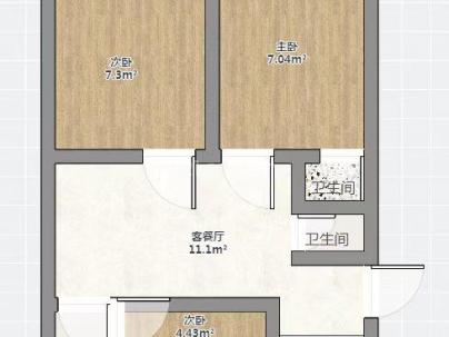 西子新村 3室 1厅 94.67平米