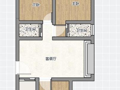 滨沁华庭（洪殿单元f-28地块） 3室 2厅 123平米