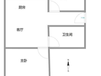 下吕浦7区天鹅 2室 1厅 52平米