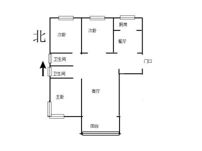 丰昌家园 3室 2厅 128平米