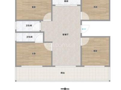 万豪锦园 3室 2厅 136平米