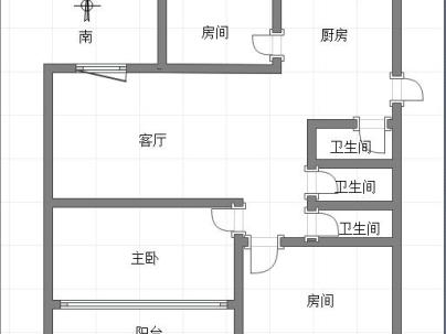 锦延家园 3室 2厅 109平米