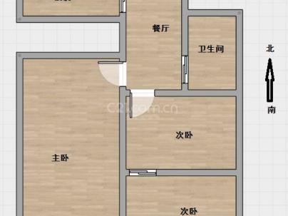 龟湖路 3室 1厅 60.07平米