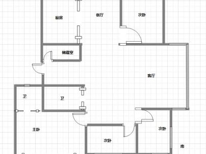上田小区 4室 2厅 158平米